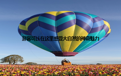 游客可以在这里感受大自然的神奇魅力