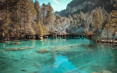 在这里, 你可以尽情拍摄出大片感